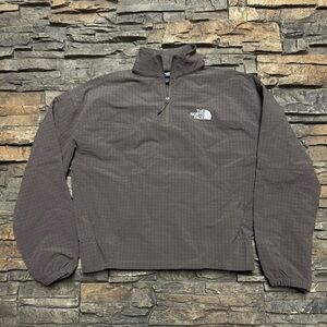 The North Face Tekware Grid 1/4 Zip Women’s XS Brown Water Repellent Pullover